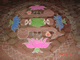 Veena and Lotus kolam