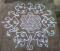 RANGOLI WITH DOTS