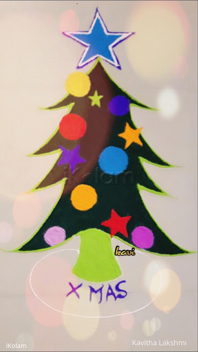 Rangoli: Marghazhi Day 10: Christmas tree kolam Rangoli: Marghazhi Day 10: Christmas tree kolam