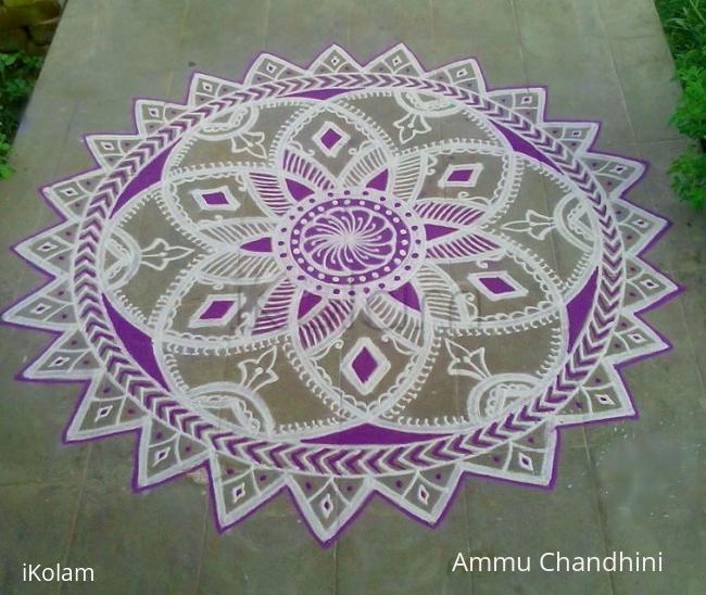 Rangoli: Navratri 2014-day 9 Rangoli: Navratri 2014-day 9