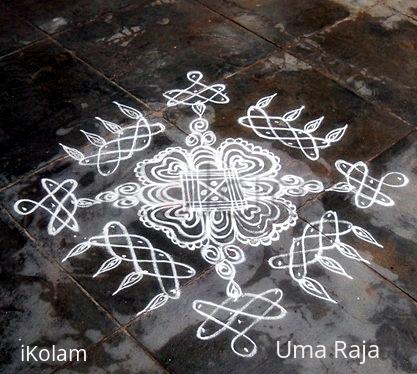 Rangoli: sikku kolam Rangoli: sikku kolam
