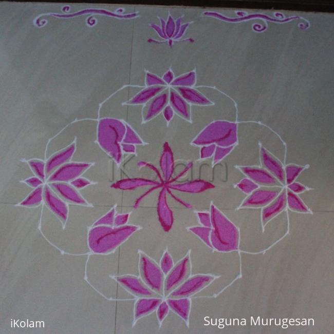 Rangoli: navarathri kolam 2 Rangoli: navarathri kolam 2