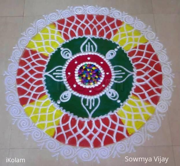 Rangoli: Happy Holi 2015 Rangoli: Happy Holi 2015