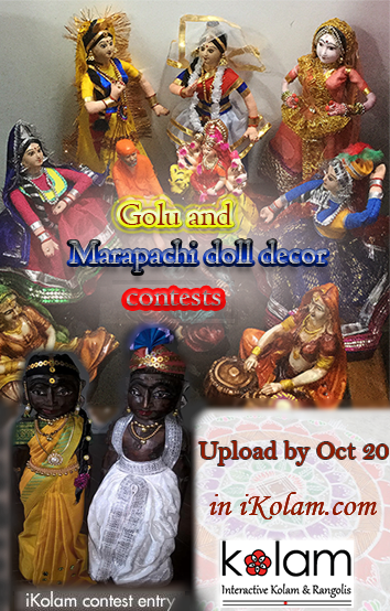 Navaratri Golu contest - Navaratri Golu and Marapachi doll decor contest 2018 announcement