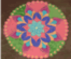 Kanu Pongal kolam