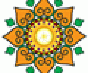 Kathak_rangoli