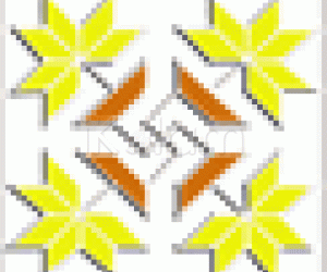 Palm leaves rangoli