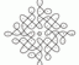 Dotted Kolam - 9 - 1