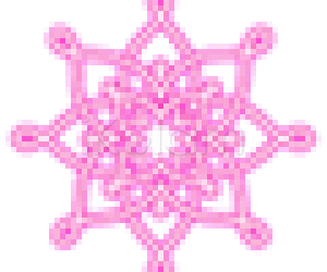 Neon rangoli