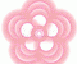 pink rose rangoli