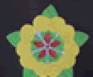 Sand glitter rangoli