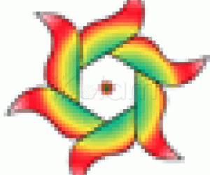 Twirly rangoli Twirly rangoli