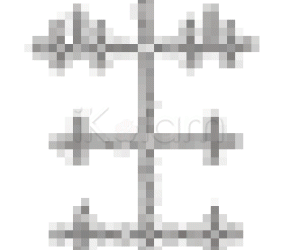 Vilakku kolam - Lamp dotted Kolam