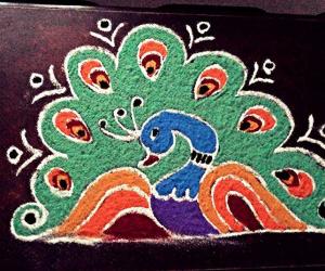 Rangoli: colourful rangoli