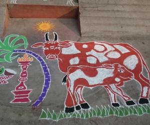 Margazhi kolam 
