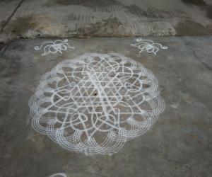 Fusion rangoli 