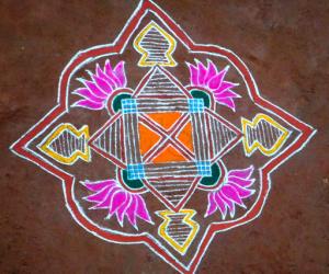 Rangoli: THAI POOSAM