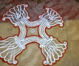 Padi kolam in our apartment