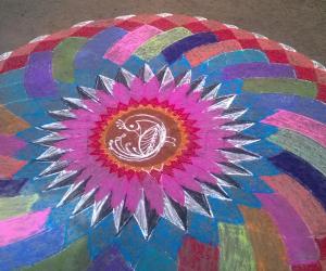 mmargazhi 1st day rangoli
