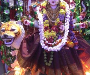 Dussehra maata decoration at my mother's place