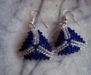 peyote stitch earing