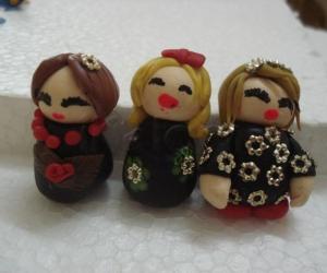 cold porcelain dolls