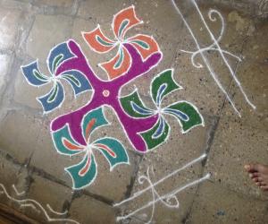 Rangoli Photos on Sankranthi