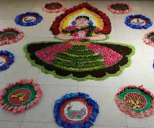 Ireland Diwali Rangoli 2013