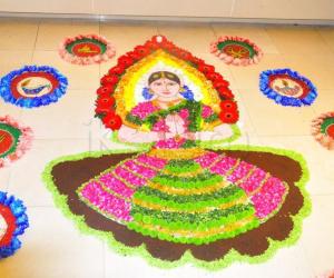 Ireland Diwali Rangoli 2013