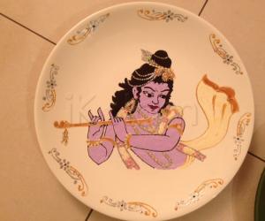 Painted plates for an charity event - Ireland 2012
