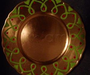 Painted plates for an charity event - Ireland 2012