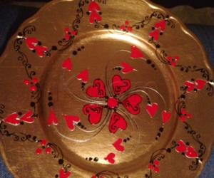 Painted plates for an charity event - Ireland 2012