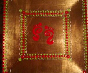 Painted plates for an charity event - Ireland 2012