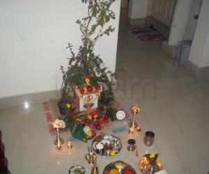 Tulsi Poojan at my home....2011