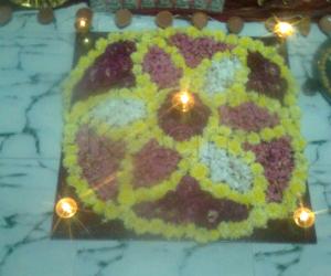 navarathiri kuthuvilakku alankaram