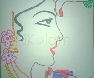 A lady sketch