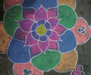 My first kolam of this season :-)
