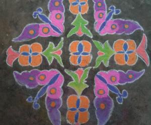 My first kolam of this season :-)