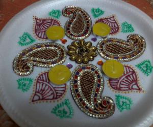 Wedding plate