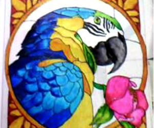 My Glass painting