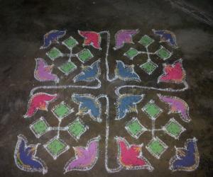 Pongal kolam 