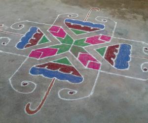 Umbrella kolam 