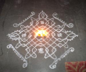 Margazhi rangoli