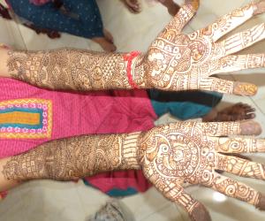 my bridal mehandi designs