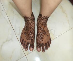 my bridal mehandi designs