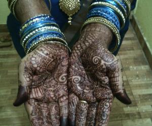 Latest mehndi work of mine