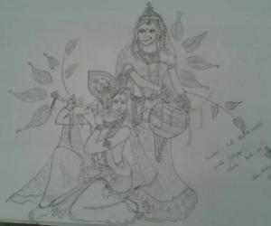 SITTING KRISHNA 