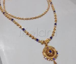 amla long necklace for party wear