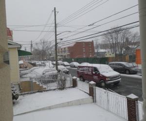 SNOW FALLING...
