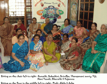 Rangoli: Chennai iKolam meet - Group picture